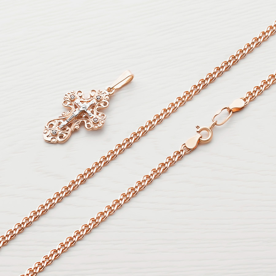 Золотая цепочка "Нонна" 0,5 фото 1