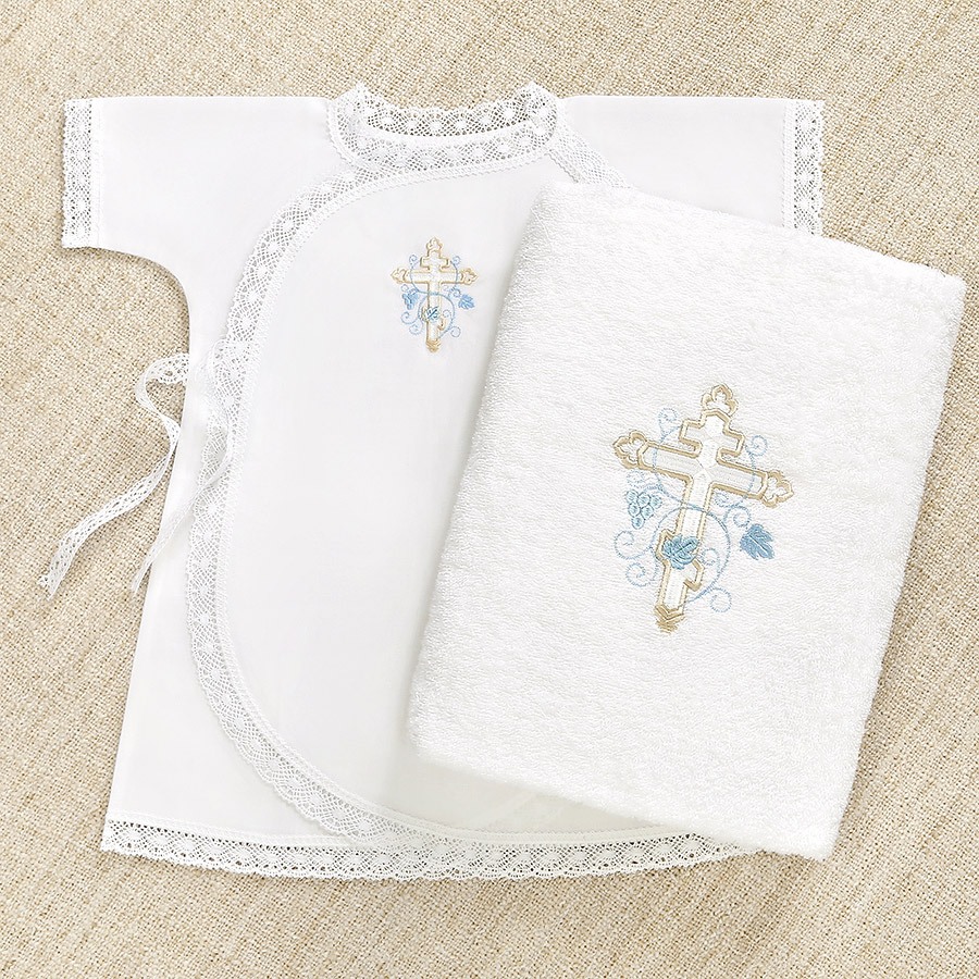 Крестильная распашонка "Иван" для мальчика фото 3