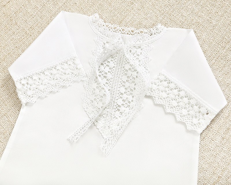 Крестильная рубашка "Ирина" для девочки фото 6