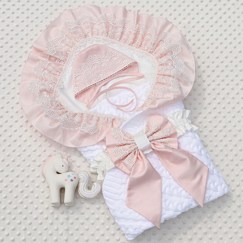 Комплект на выписку "Конфетти" розовый фото 4