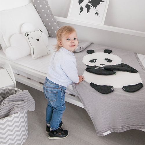 Плед "Панда" оригинал Apero хлопок фото 3