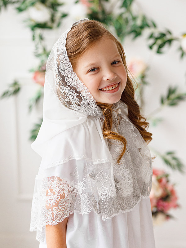 Накидка для девочки "Сияние" фото 5