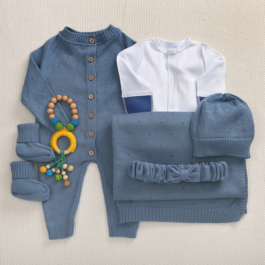 Набор комбинезон с пледом "Капелька" парламент фото 6