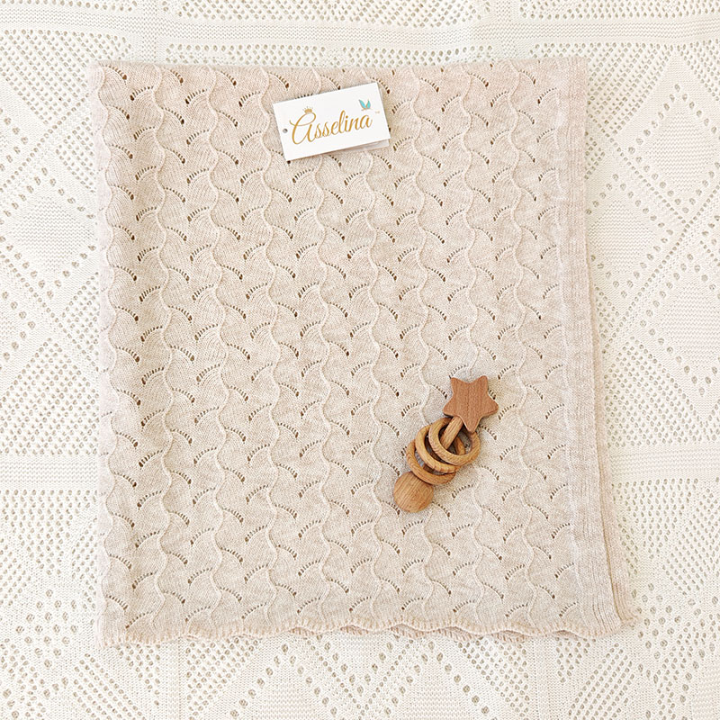 Плед "Нила",  крем-брюле фото 2