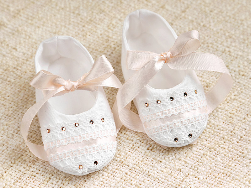 Фото товара "Туфельки для девочки со стразами" из магазина ЛиноБамбино