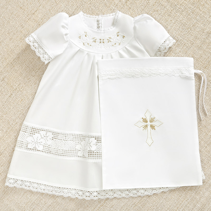 Мешочек для крестильных принадлежностей "Крест с лучиками" фото 3