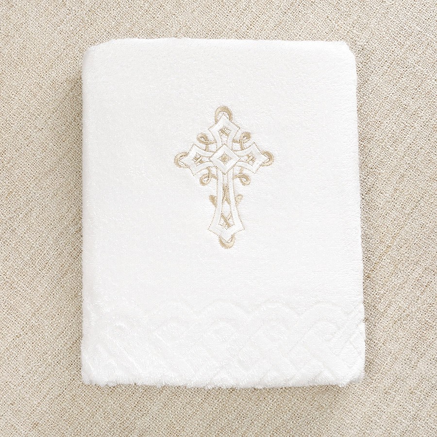 Крестильный набор для мальчика "Никита" с полотенцем фото 5