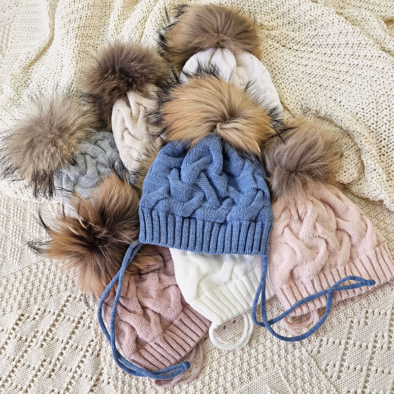 Шапка с помпоном "Остин" фото 4