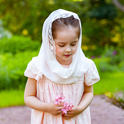 Детский снуд для церкви "Валентина" - фото из магазина ЛиноБамбино