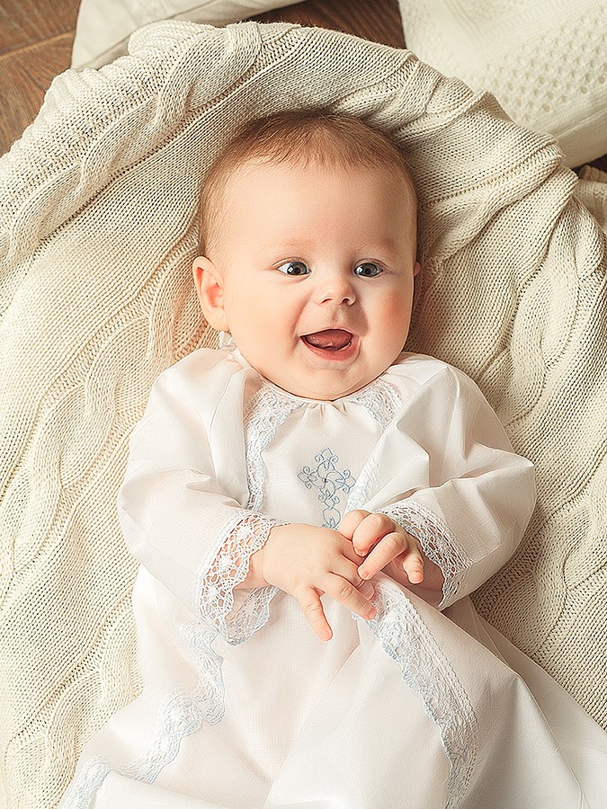 Крестильный набор для мальчика "Степан" с полотенцем фото 4