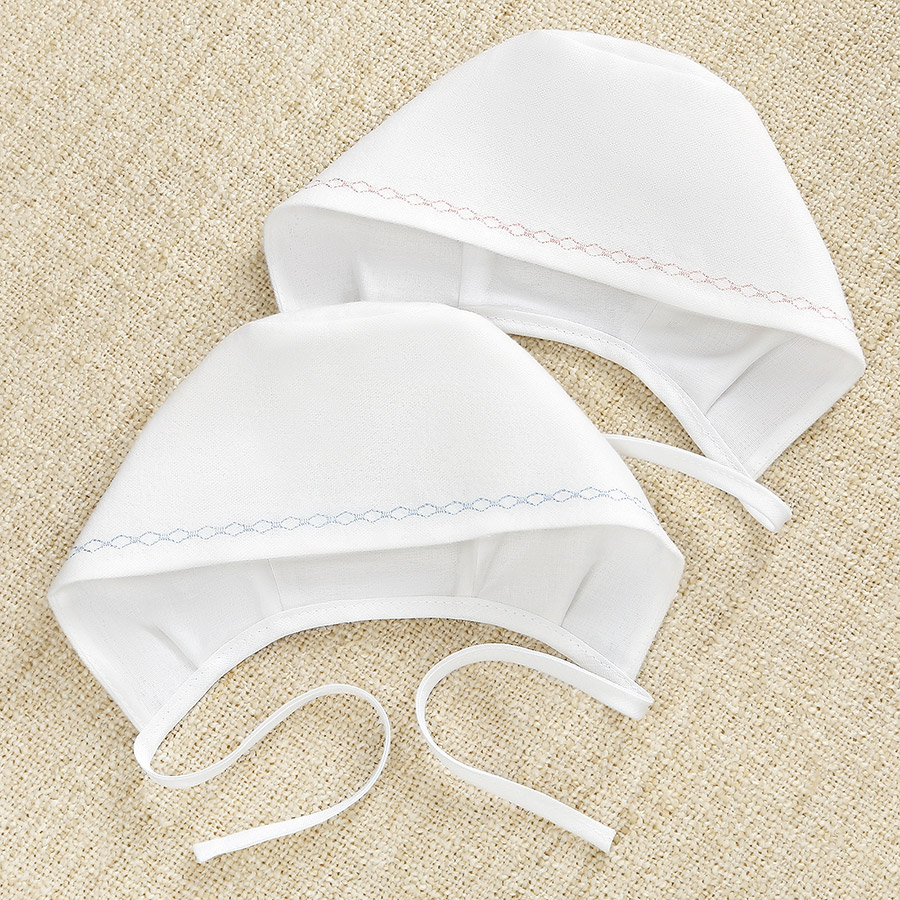 Чепчик из фланели "Перышко" фото 1