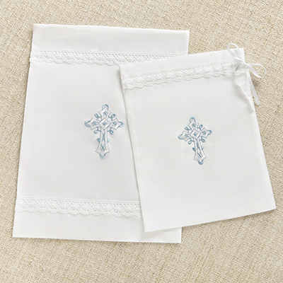Фото товара "Мешочек для крестильных принадлежностей "Перышко"" при наведении