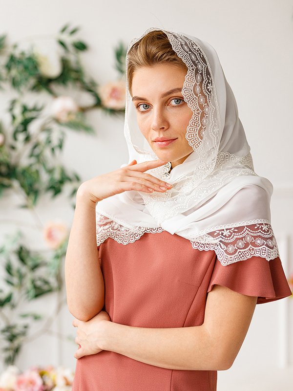 Шелковый снуд "Тамара" фото 1