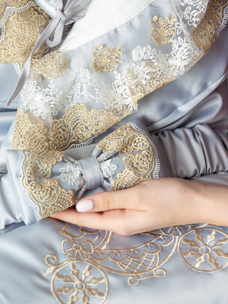 Конверт на выписку "Тезоро" серый - все сезоны фото 4