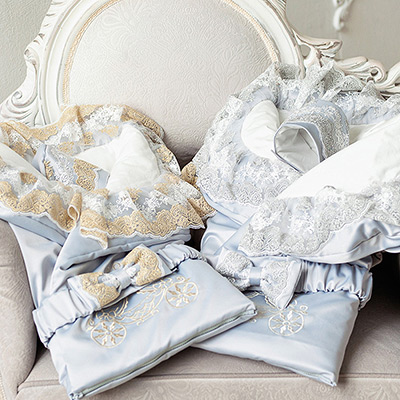 Конверт на выписку "Тезоро" серый - все сезоны - миниатюра фотографии товара в каталоге ЛиноБамбино