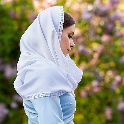 Фото товара "Шарф-снуд "Елена"" из магазина ЛиноБамбино