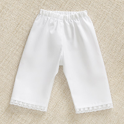 Штанишки с кружевом на подгузник - миниатюра фотографии товара в каталоге ЛиноБамбино