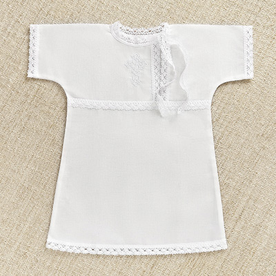 Крестильная рубашка "Егор" для мальчика - миниатюра фотографии товара в каталоге ЛиноБамбино