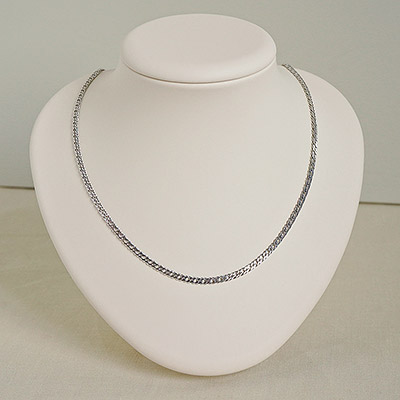 Цепь 2РМ3160 из родированного серебра