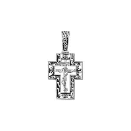Крестик серебряный арт.03550 фото 1