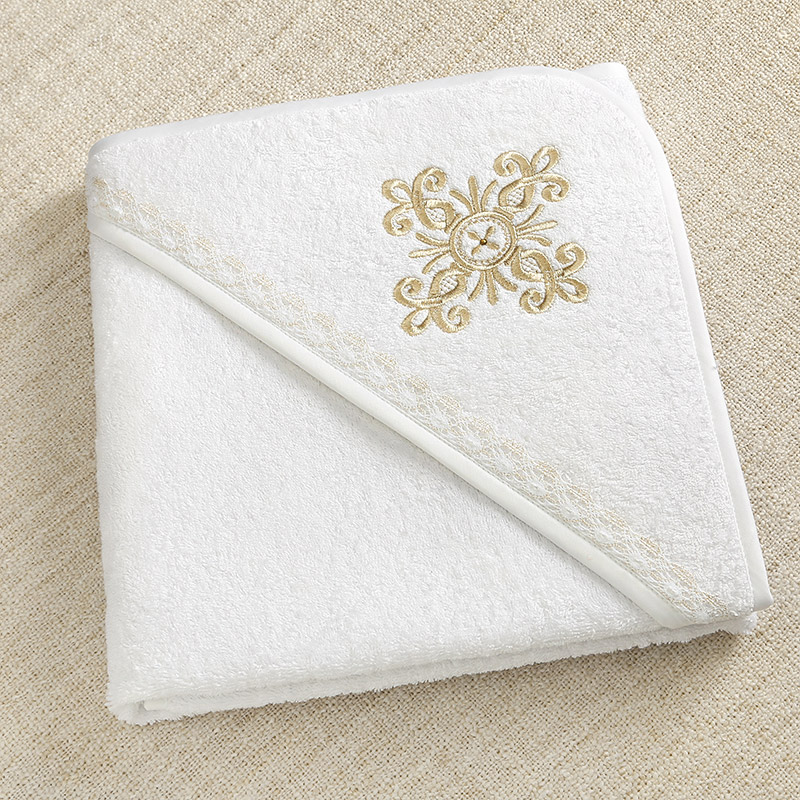 Крестильный набор для девочки "София" с полотенцем фото 13