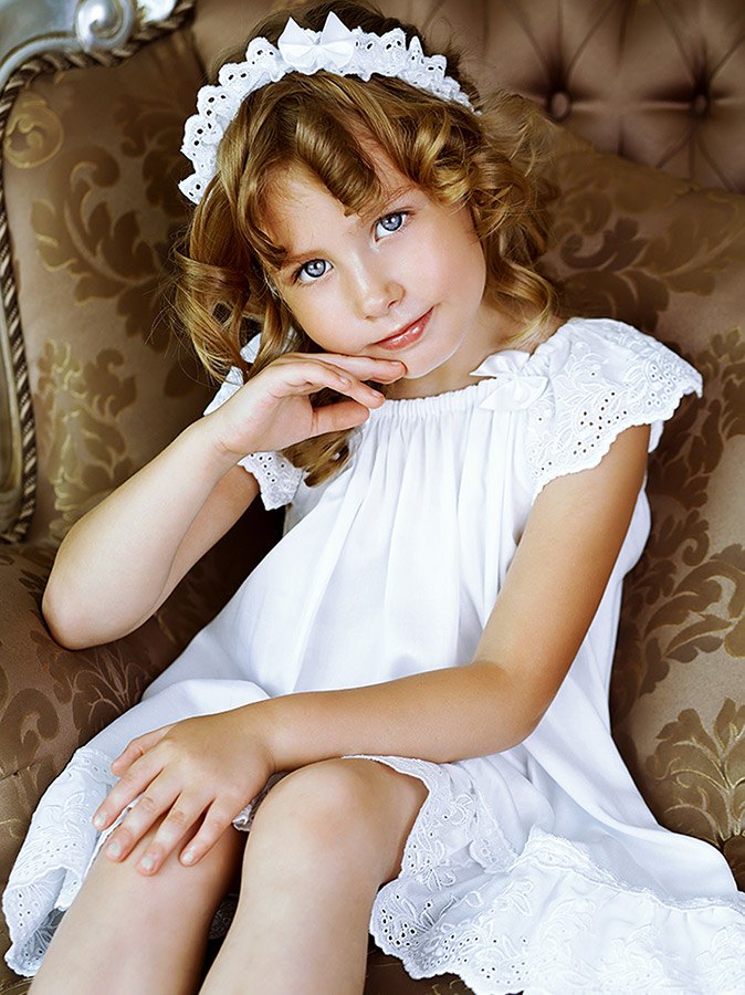 Летнее платье "Алиса" для девочки фото 1