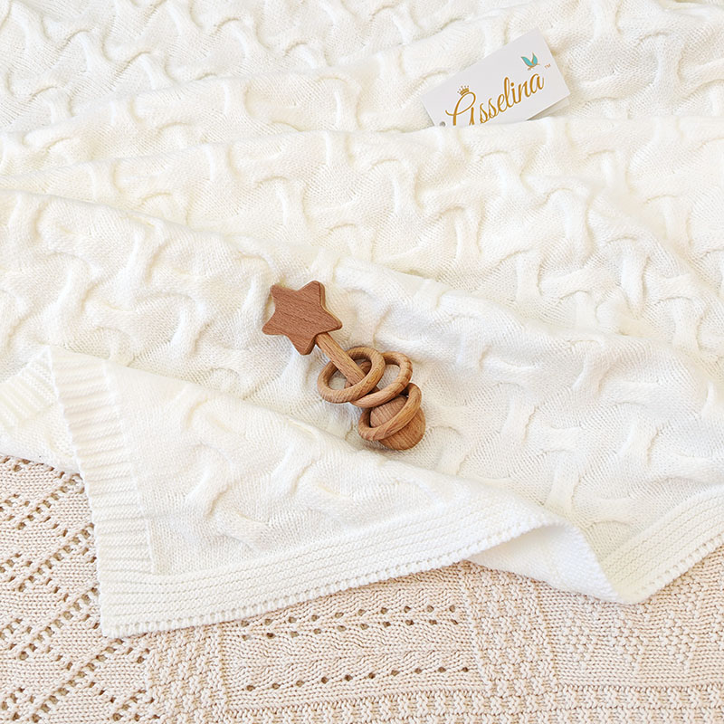 Плед "Остин",  молочный фото 3