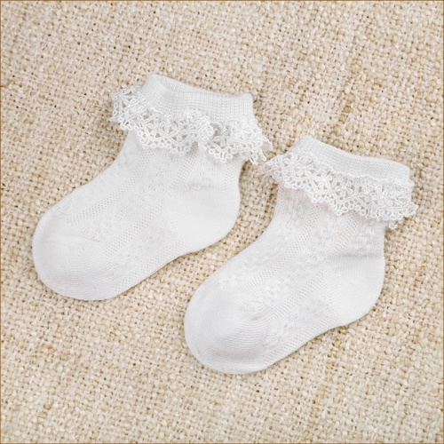 Белые детские носочки бамбуковые - миниатюра фотографии товара в каталоге ЛиноБамбино
