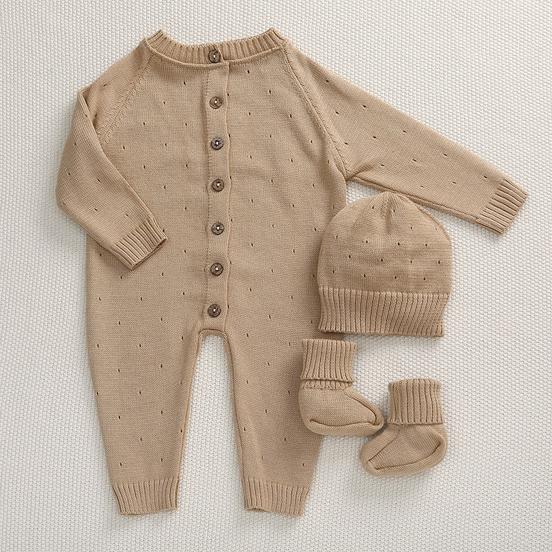 Комбинезон "Капелька" карамель фото 3