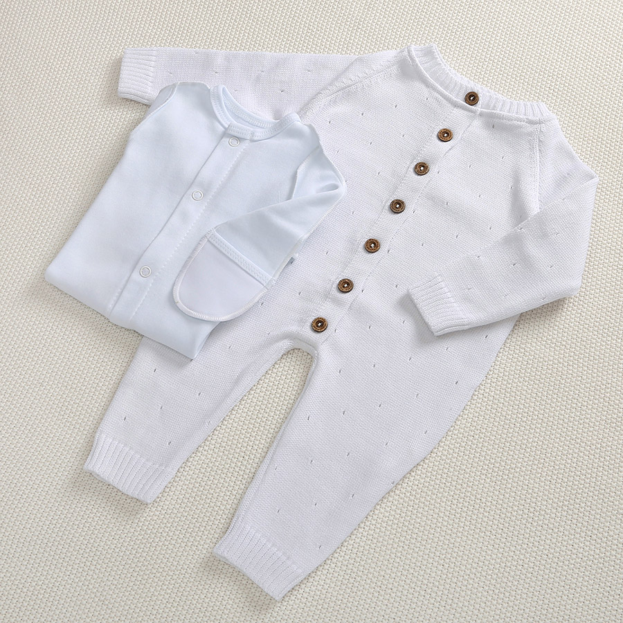 Комбинезон "Капелька" белый фото 4