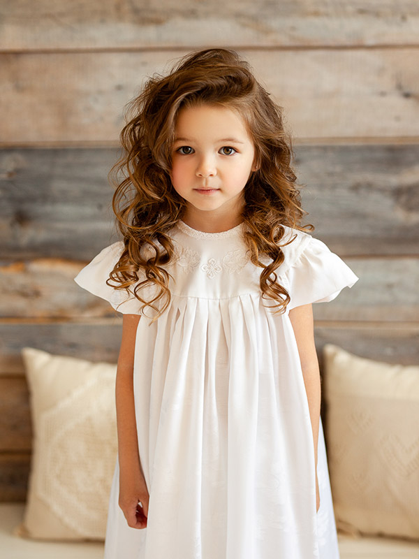 Платье "Дарья" для Крещения девочки фото 9