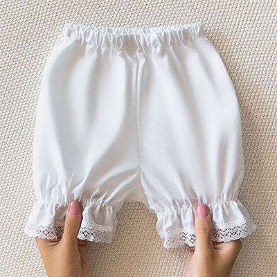 Панталончики с кружевом на подгузник - миниатюра фотографии товара в каталоге ЛиноБамбино