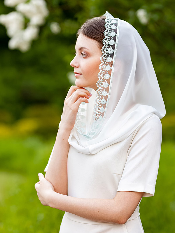 Православный снуд-хомут "Тиффани" женский фото 1