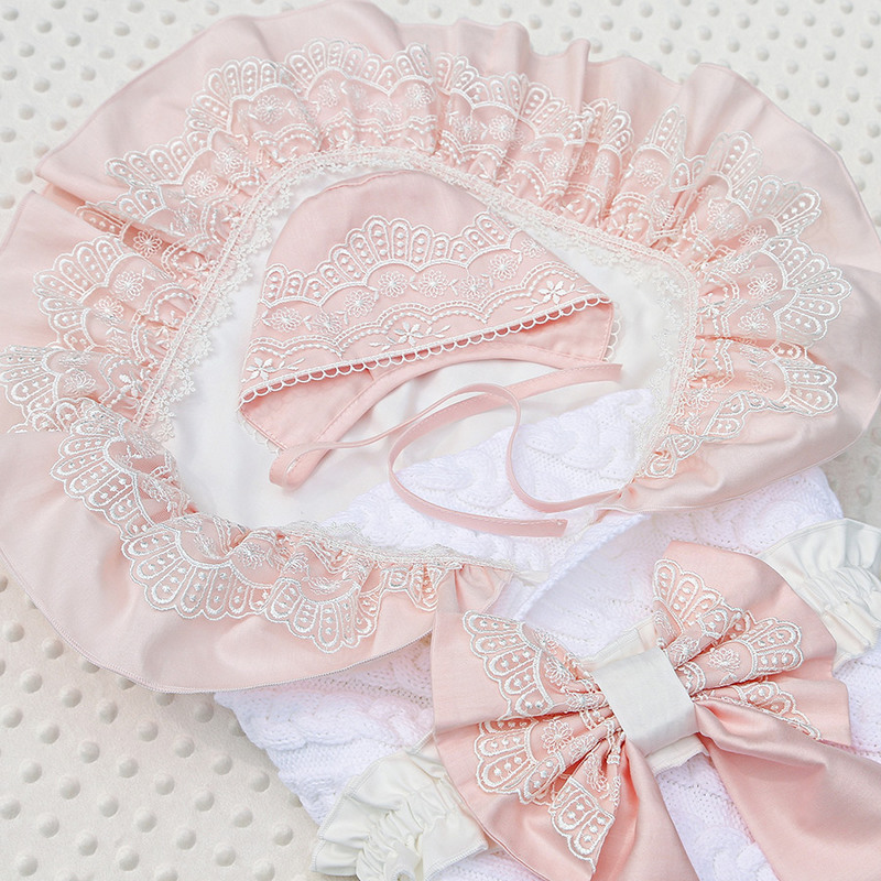 Комплект на выписку "Конфетти" розовый фото 3