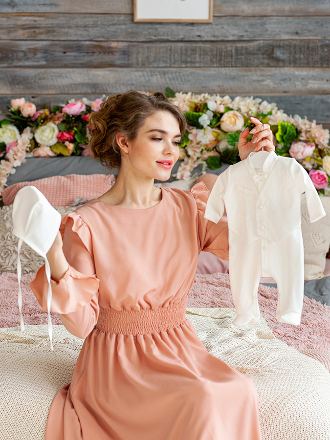 Костюмчик для мальчика "Мерлетто" пломбир фото 2