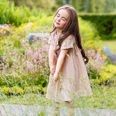 Фото товара "Платье Мечта бежевое муслин" при наведении