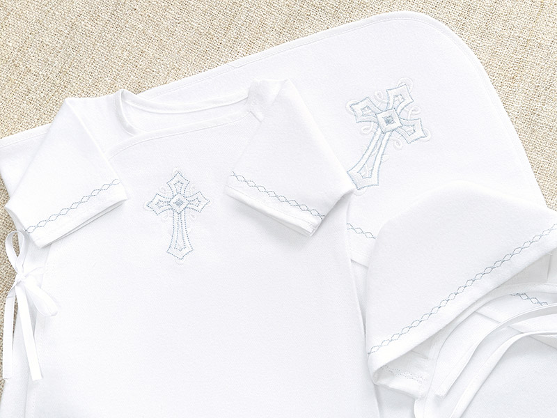 Чепчик из фланели "Перышко" фото 3