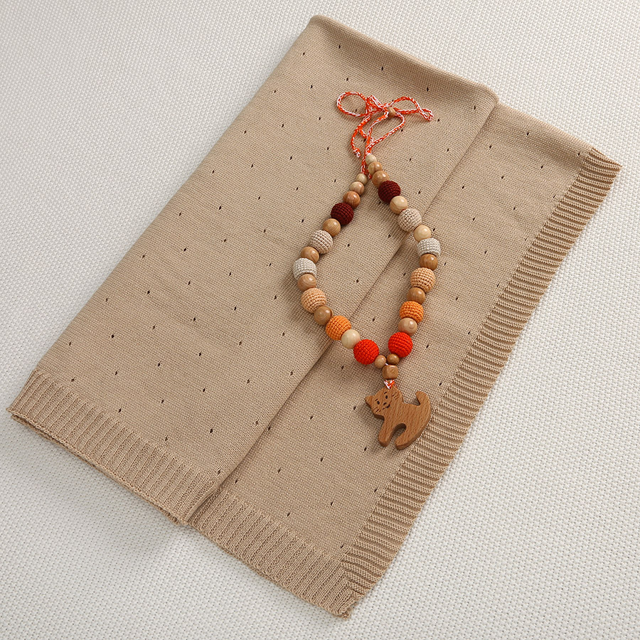 Плед "Капелька" карамель фото 2