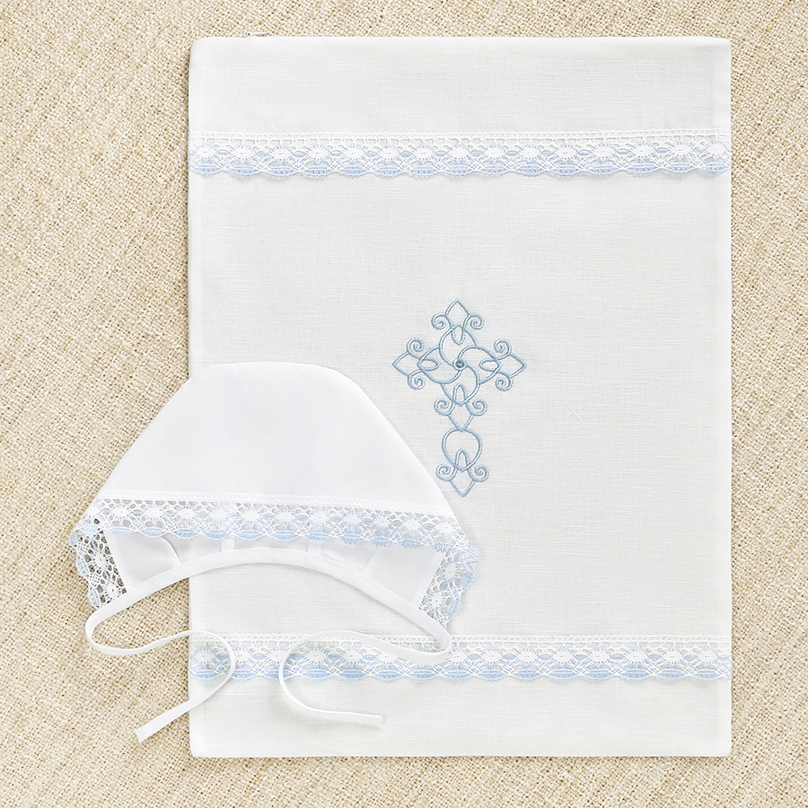 Мешочек для крестильных принадлежностей "Ажурный крест" фото 2