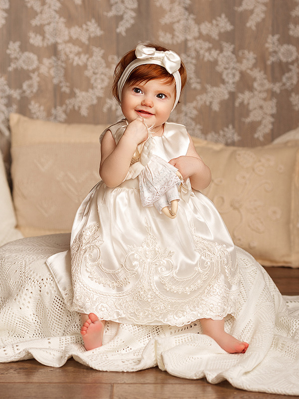 Платье "Асселина" молочное фото 1