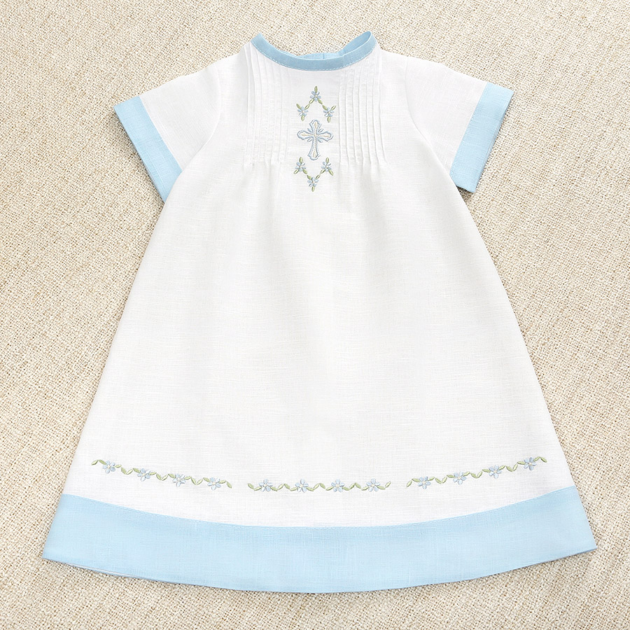 Платье "Незабудка" для Крещения девочки фото 4