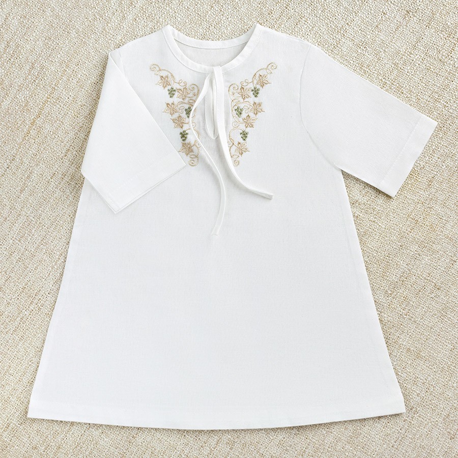 Крестильный комплект "Георгий" для мальчика с пеленкой фото 8