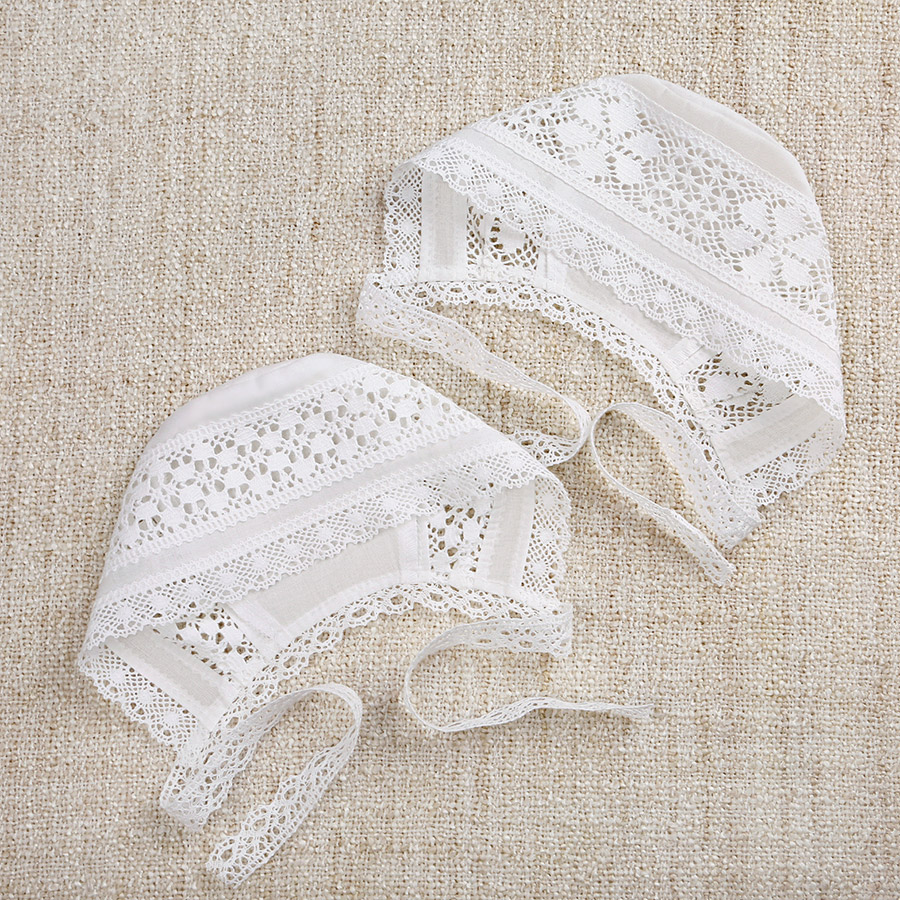 Чепчик хлопковый "Нарядный" фото 3