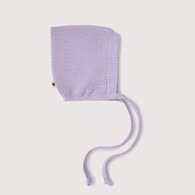 Фото товара "Вязаная шапочка ELF лиловый" при наведении