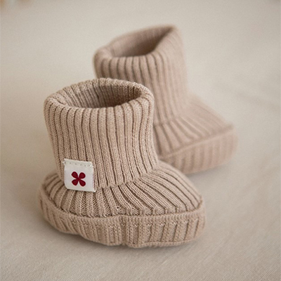 Пинетки Loom вязаные из хлопка - миниатюра фотографии товара в каталоге ЛиноБамбино