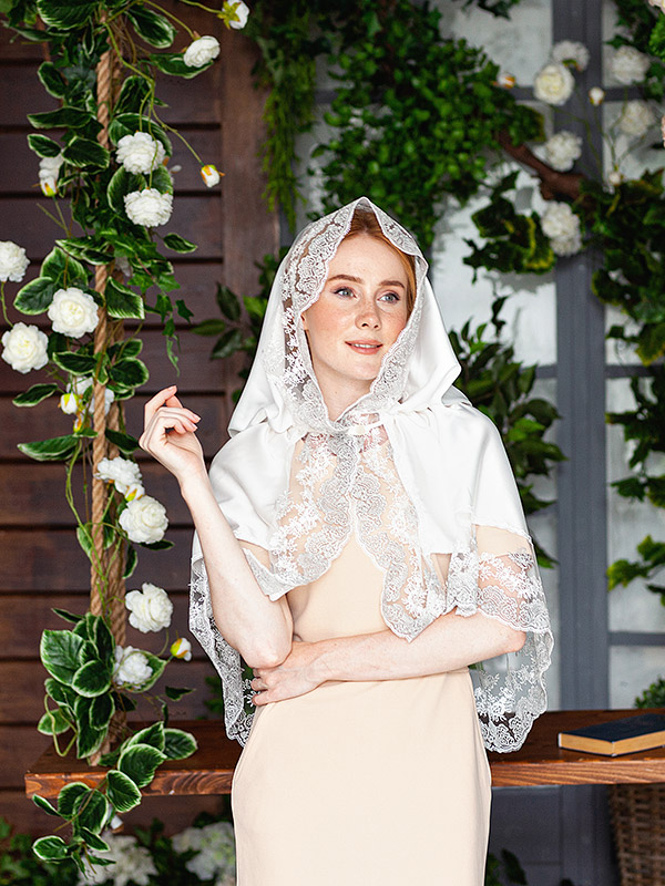 Накидка для таинств "Сияние" женская фото 14