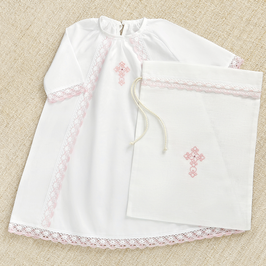 Мешочек для крестильных принадлежностей "Ажурный крест" фото 3