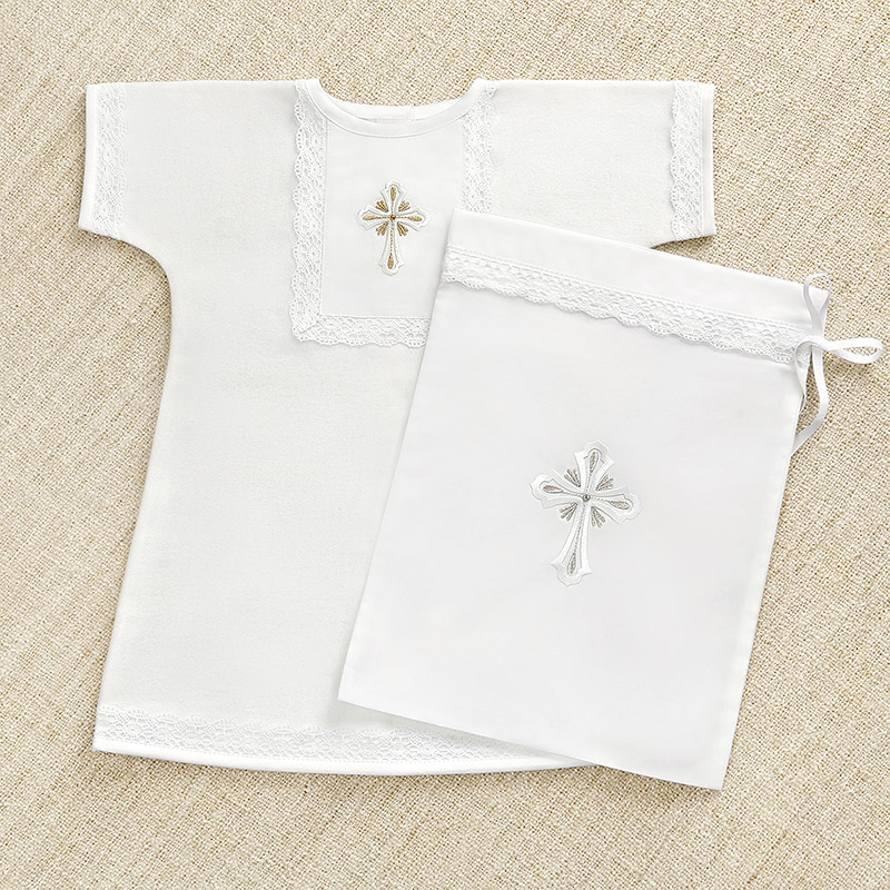 Мешочек для крестильных принадлежностей "Крест с лучиками" фото 4