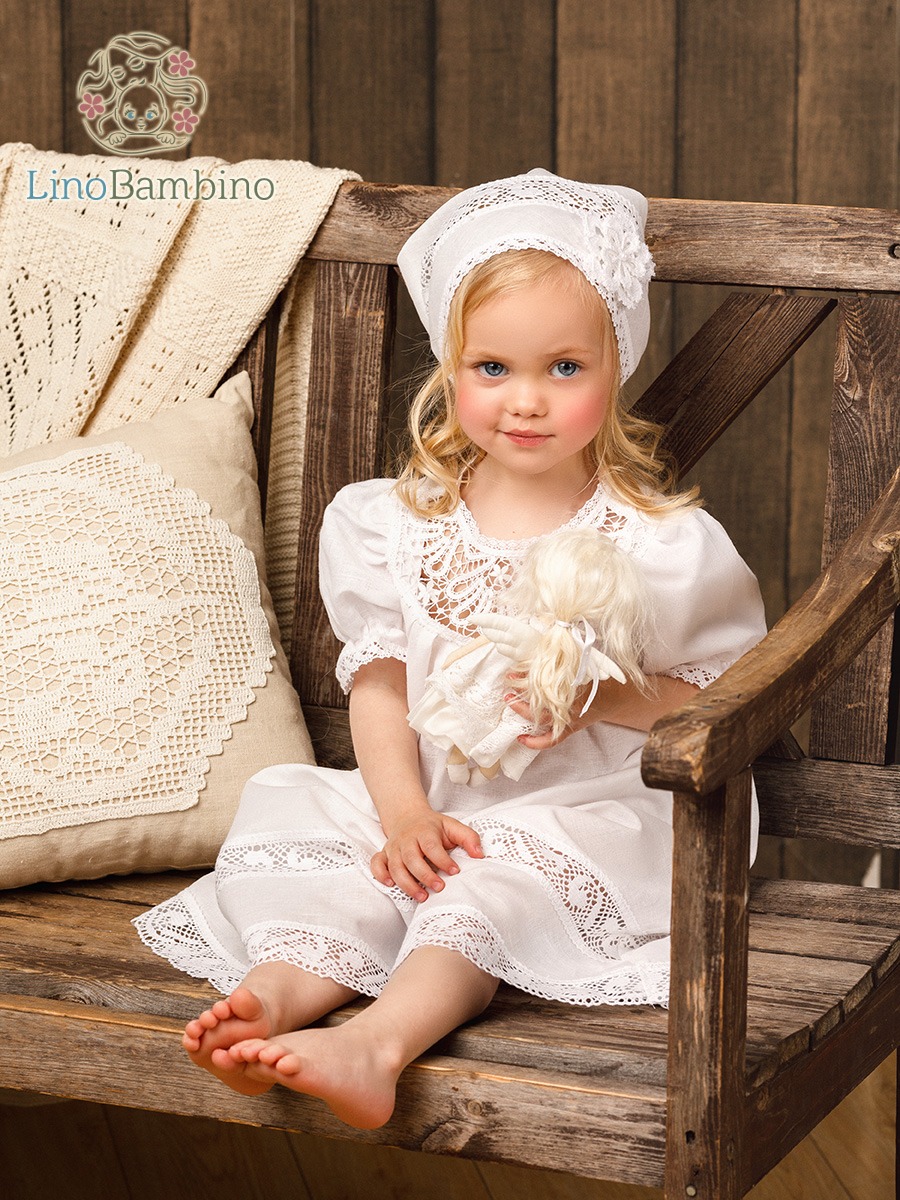 Крестильное платье эксклюзив "Катерина" фото 3