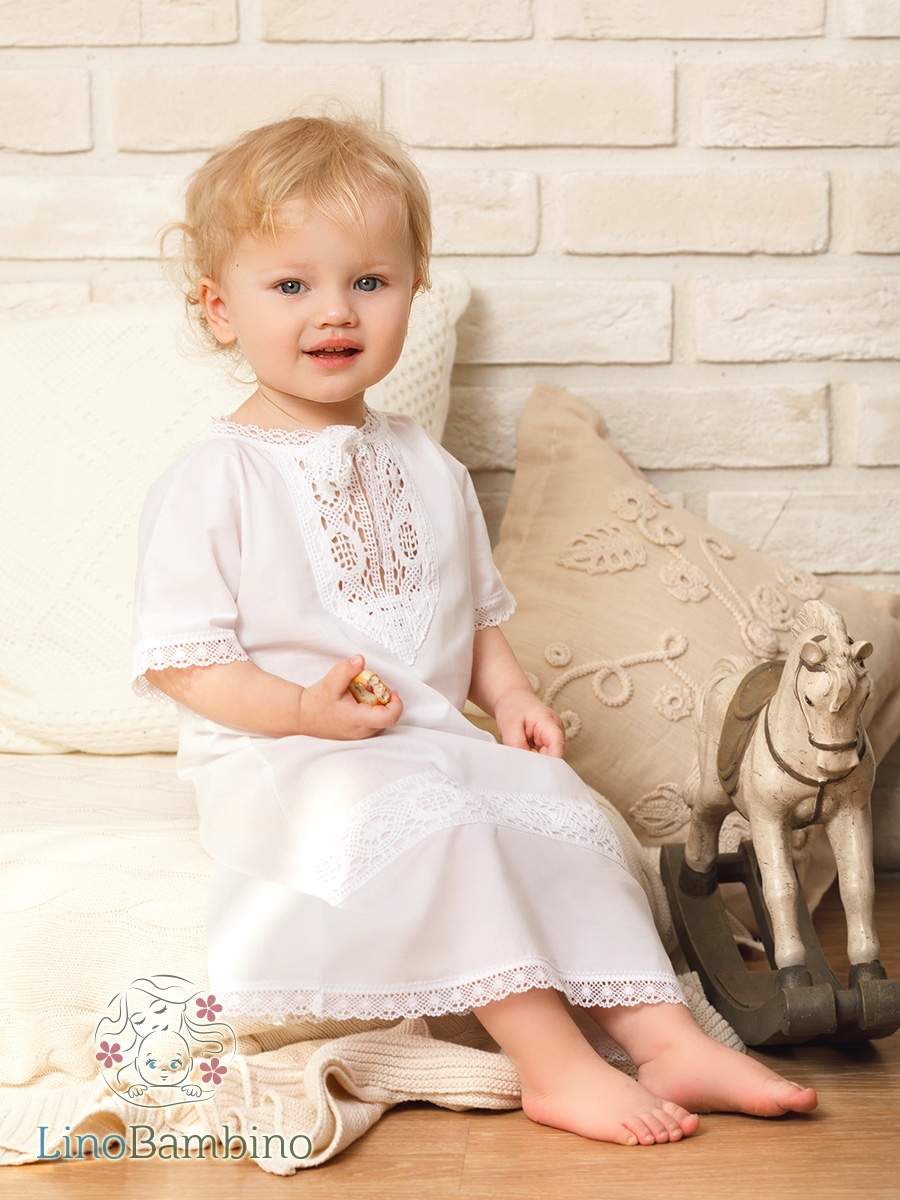 Крестильная рубашка "Петр" для мальчика фото 1